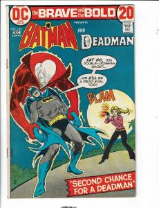 Brave & The Bold # 104 VG/FN DC Comic Book Batman Deadman Joker Robin Gotham TD1