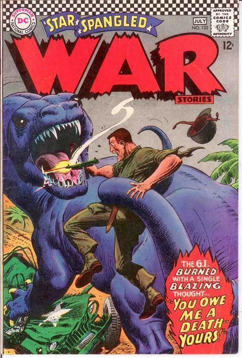 STAR SPANGLED WAR 133 VG    July 1967 COMICS BOOK