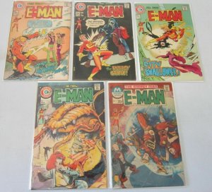 E-Man 5 Different Books 4.0 VG (1973-1975)