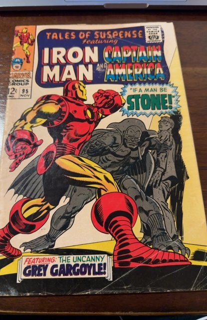 Tales of Suspense #95 (1967)if a man be stone