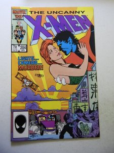 The Uncanny X-Men #204 (1986) FN+ Condition