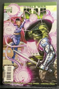 World War Hulk #4 (2007) John Romita Jr Doctor Strange Variant Cover