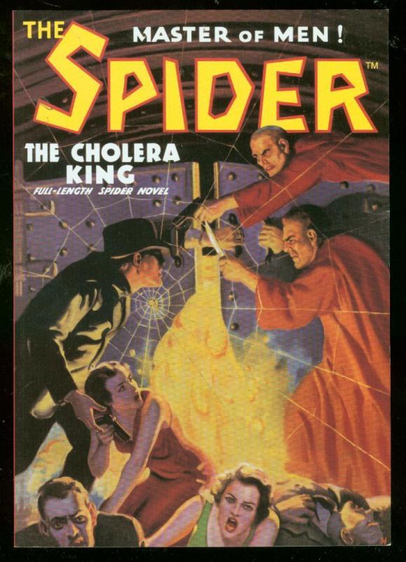 THE SPIDER #31- PULP REPRINT-CHOLERA KING 4/36-HERO PUL VF/NM