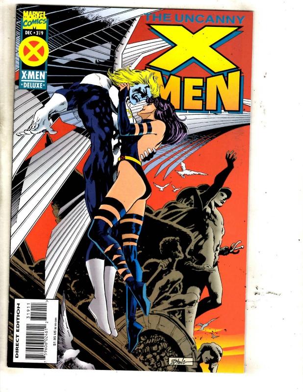 10 Uncanny X-Men Marvel Comic Books #311 312 313 314 315 316 317 318 319 320 MF2