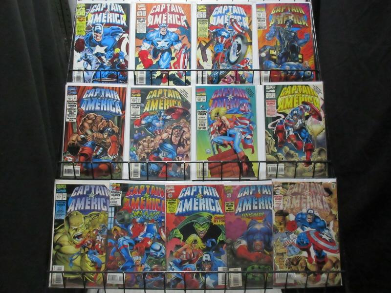 CAPTAIN AMERICA 425-437 FIGHTING CHANCE set