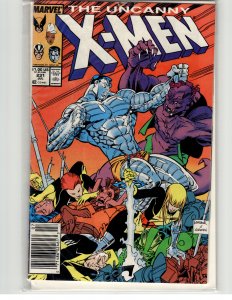 The Uncanny X-Men #231 Newsstand Edition (1988) X-Men