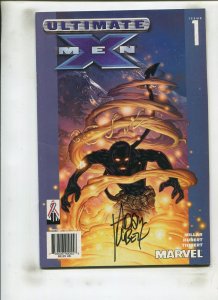 ULTIMATE X-MEN #1 (9.2) NEWSSTAND,SIGNED BY ADAM KUBERT!! 2002