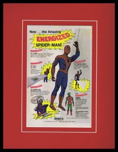 1978 Remco Spider-Man Figures Framed 11x14 ORIGINAL Vintage Advertisement