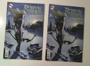 ROBYN HOOD LEGEND #5 x 2 NM Zenescope Comics 