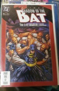 BATMAN SHADOW OF THE BAT  # 1 1992 DC  THE LAST ARKHAM KEY 1ST APP ZASZ