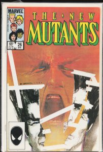 The New Mutants #26 (1985) New Mutants [Key Issue]