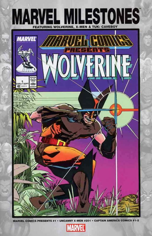 Marvel Milestones: Wolverine, X-Men & Tuk: Caveboy #1 VF/NM; Marvel | save on sh