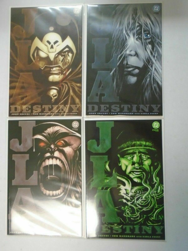 JLA Destiny set #1-4 8.0 VF (2002)