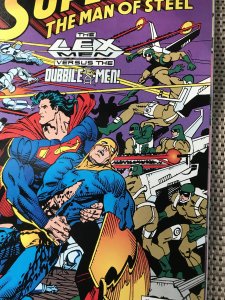 SUPERMAN MAN OF STEEL #34 : DC 6/94 NM-; Lex Men vs. Dubbile Men storyline