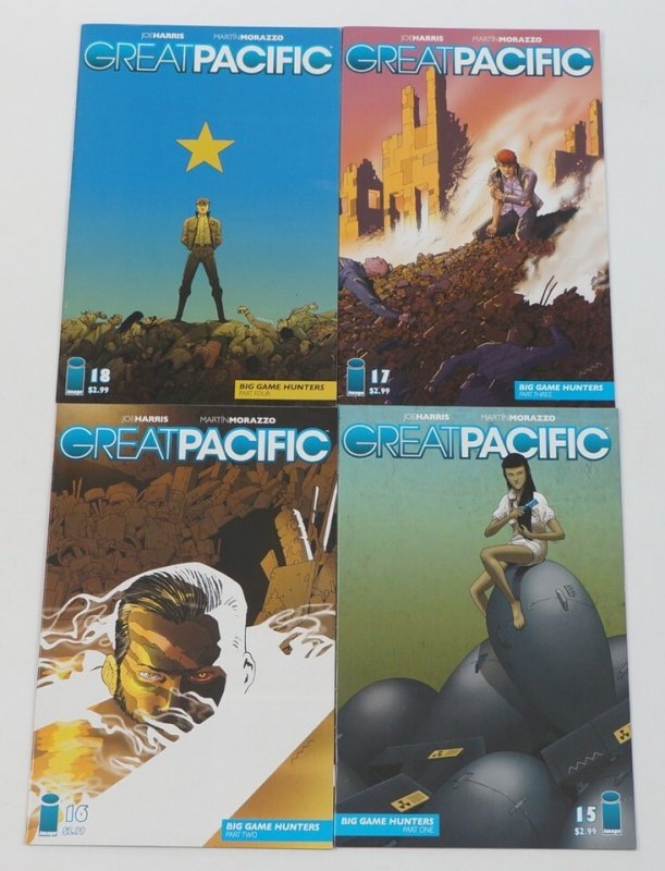 Great Pacific #1-18 VF/NM complete series + 4 Phantom variants ; Image (19AA)