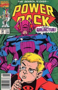 Power Pack #58 (Newsstand) FN ; Marvel | Galactus