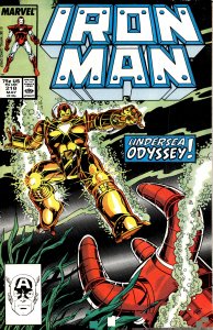 Iron Man #218 (1987) Iron Man