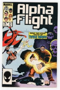 Alpha Flight #31 Mike Mignola VF-