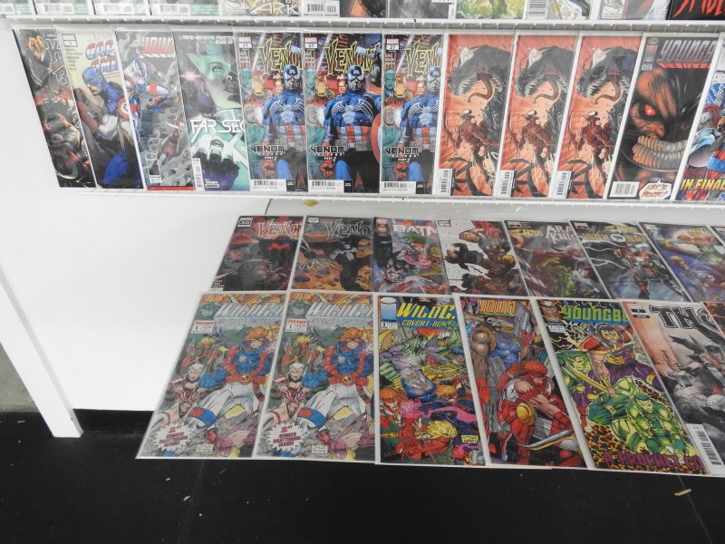 Huge Lot 150+ Comics W/ Venom, Thor, Batman, +More! See Desc. Avg VF+ Condition!