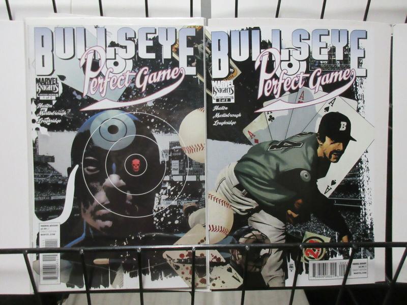 Bullseye: Perfect Game (Marvel 2011) #1-2 complete Return of the Pitcher