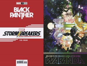 Black Panther #7 Silva Stormbreakers Variant Marvel 2022 EB81