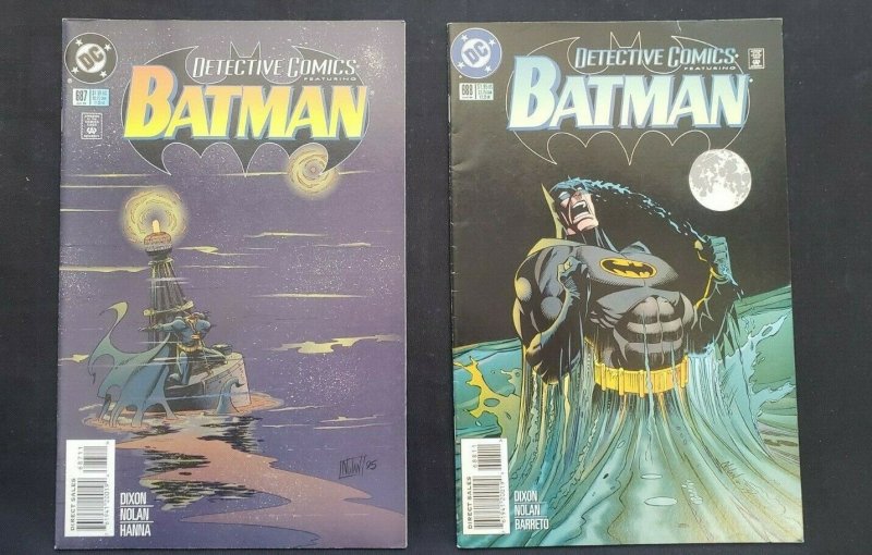 BATMAN 5PC (VF) JIM LEE, DEADSHOT SHOT DEAD!, PUNCHLINE!, KNIGHTQUEST 1994-2003