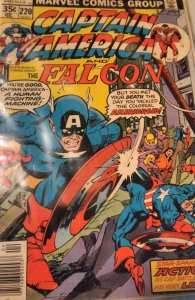 Captain America #220  (1978) Captain America and the Falcon
