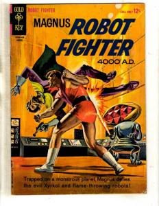 Magnus Robot Fighter # 7 FN- Gold Key Comic Book Silver Age 4000 AD FM6