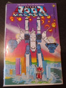 Macross #1 Official English Adaptation 1st Robotech 1984 Comic Comico