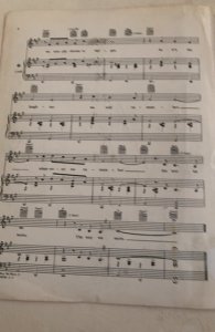 The Way We Were-sheet music 1973,C all my sheet!