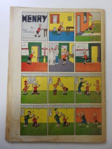 King Comics #125 GD Condition moisture stain, centerfold detached