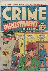 Crime and Punishment #9 (1948 Lev Gleason) - 2.0 GD *Charles Biro*