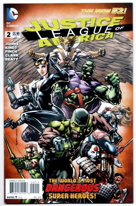 Justice League of America #2 New 52 (DC, 2013) VF