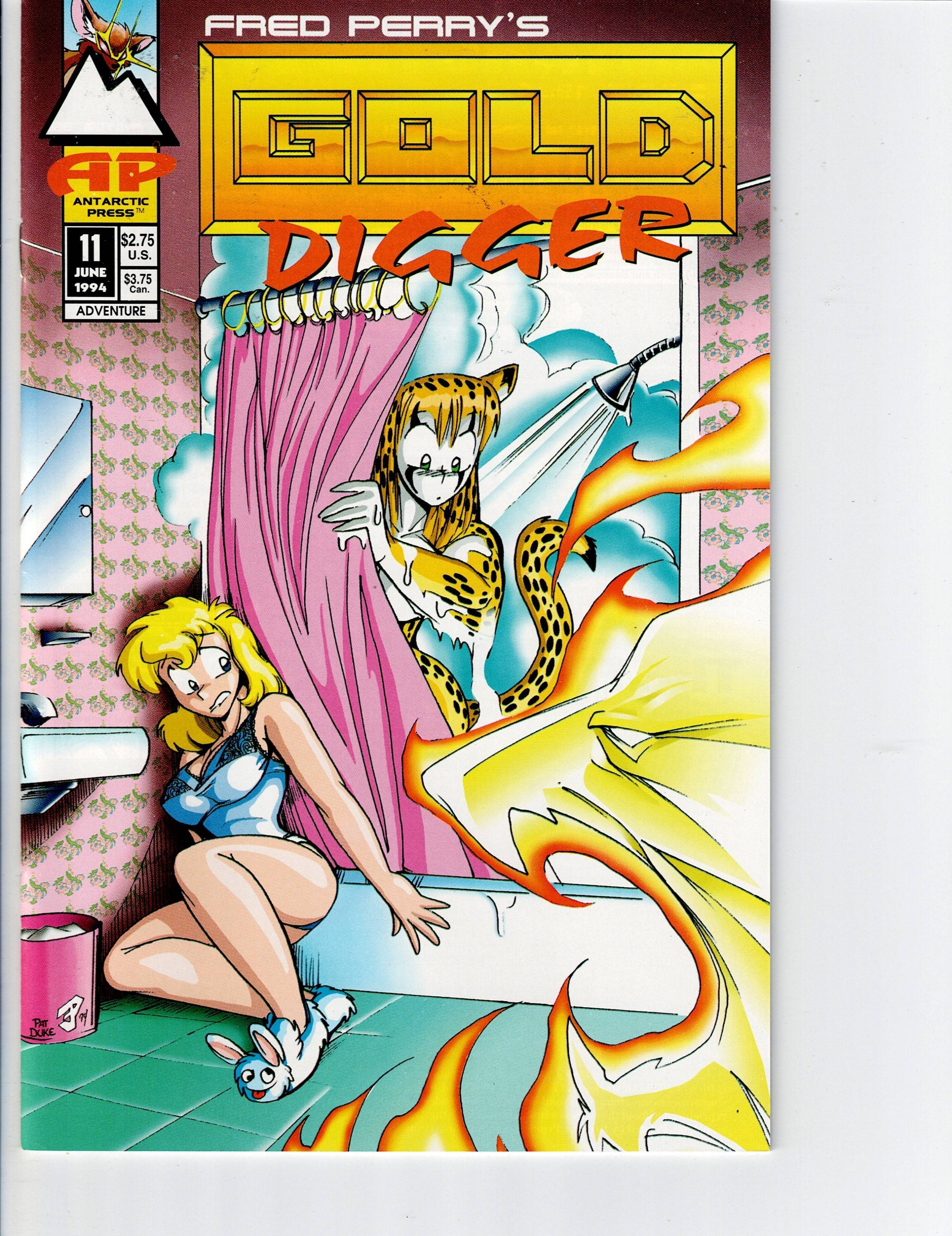 Gold Digger Vol.2 #11 (1994) | Comic Books - Modern Age, Antarctic Press,  Cartoon Character  HipComic