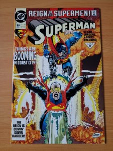 Superman #80 Direct Market Edition ~ NEAR MINT NM ~ 1993 DC Comics