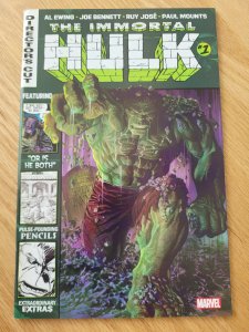 The Immortal Hulk #1 Director's Cut Cover (2018) Hulk NM