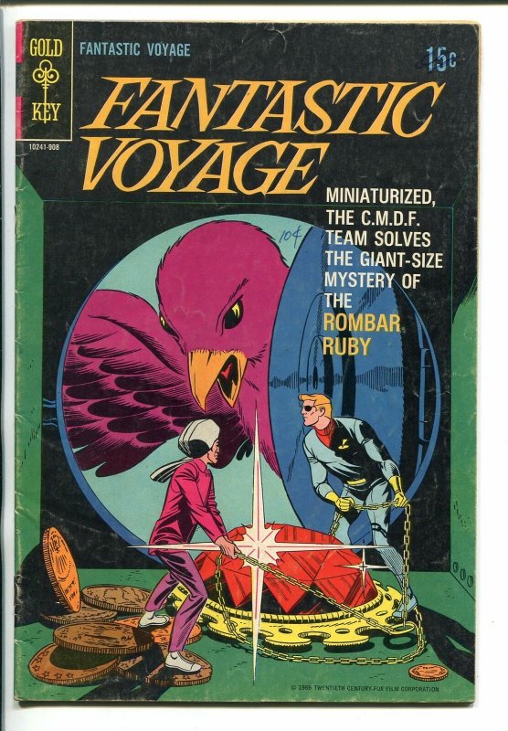 FANTASTIC VOYAGE #1 1969-GOLD KEY-TV SERIES EDITION-vg minus