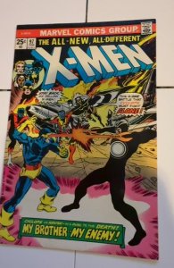 The X-Men #97 (1976)Brother vs Brother Havok -Cyclops