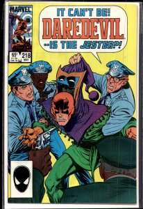 Daredevil #218 (1985) Daredevil