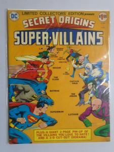 Secret Origins of Super-Villains #C-39 - DC Treasury - 4.0 water stain - 1975