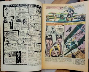 STAR-SPANGLED WAR STORIES #147 FN (DC 1969) ENEMY ACE J. Kubert GRAVE IN THE SKY