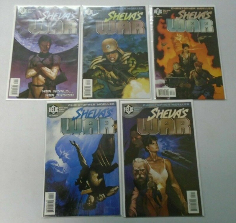 Sheva's War Set: #1-5 8.0 VF (1998) 