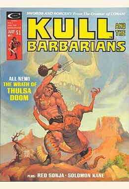 Kull and the Barbarians #2 FN ; Marvel | Red Sonja Thulsa Doom