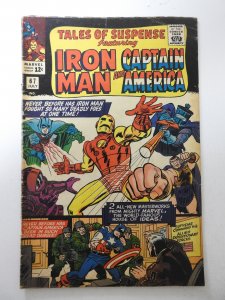 Tales of Suspense #67 (1965) VG Condition moisture stain, pencil bc