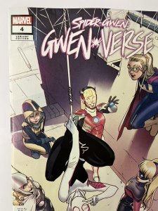 SPIDER-GWEN GWENVERSE #4 (2022) CVR A + 1:25 BENGAL NM IN-HAND PROSHIPPER 