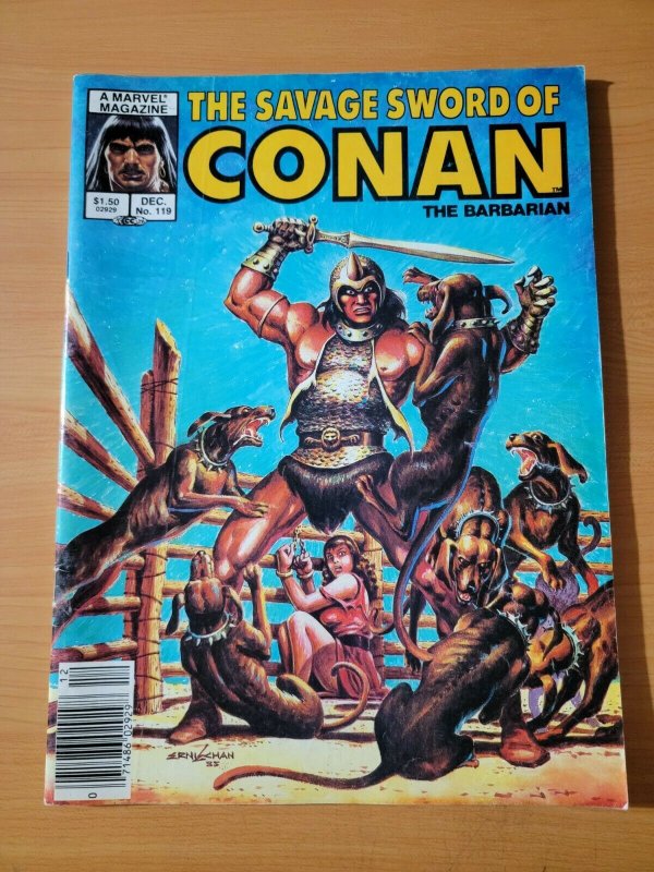 Savage Sword of Conan The Barbarian #119 ~ VF NEAR MINT NM ~ 1985 Marvel Comics 