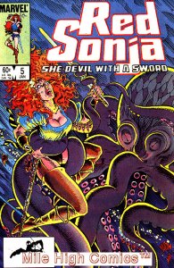 RED SONJA  (1983 Series)  (MARVEL) #5 Very Fine Comics Book 
