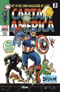 Captain America #3 Ben Su Disney Stitch Variant