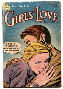 Girls' Love Stories #28 1954- DC Romance comic low grade