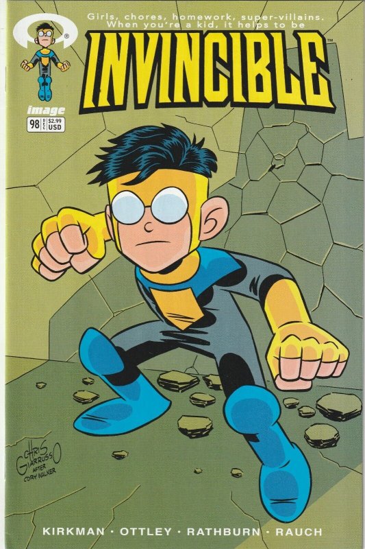 Invincible # 98 Chris Giarrusso Homage Cover A VF/NM Image 2012 [R9]